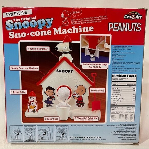 Snoopy Snowcone machine functional toy - Picture 2 of 5